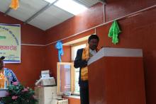 कार्यक्रम संचालक यस गा.पा. का प्रमुख प्रशासकिय अधिकृत श्री टीका बहादुर गोदार